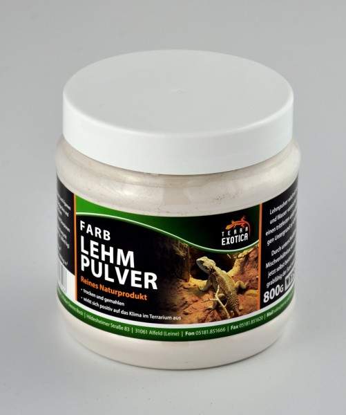 LEHMPULVER 100 % Naturprodukt